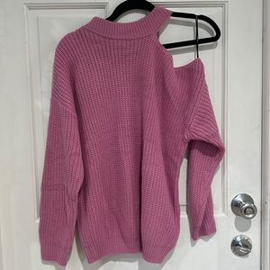 Forever 21 Pink Knit Sweater